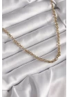 316L Çelik Gold Renk Kadın Kolye - TJ-BKO9665