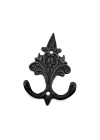 Antika Tarz Dekoratif Pirinç Çam Figürlü Askı - 98x57 mm, Oksit