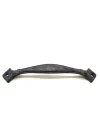 Antika Tarz Dekoratif Pirinç Deste Kapı Kulbu - 27x155 mm, Oksit