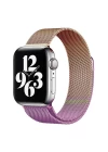 Apple Watch 38mm Metal Mıknatıslı Kordon - Mor-Rose
