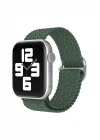 Apple Watch 38mm Star Kordon - Benekli Koyu Yeşil