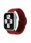 Apple Watch 38mm Star Kordon - Siyah-Bordo