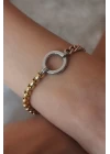 Çelik Mix Renk Kadın Bileklik - TJ-BB4748