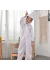 Çocuk Tavşan Kostümü Beyaz Renk 4-5 Yaş 100 cm