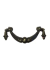 Dekoratif Zamak Üzümlü Kulp - 64mm, Antik, 100 Adet