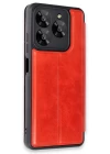 General Mobile Era 50 Kılıf Flip Cover - Kırmızı
