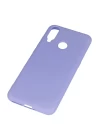 General Mobile GM 10 Kılıf Nano içi Kadife Silikon - Lila