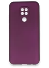 General Mobile GM 20 Kılıf First Silikon - Mürdüm