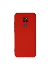 General Mobile GM 20 Kılıf Nano içi Kadife Silikon - Kırmızı