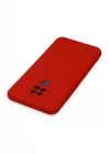 General Mobile GM 20 Kılıf Nano içi Kadife Silikon - Kırmızı
