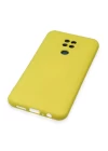 General Mobile GM 20 Kılıf Nano içi Kadife Silikon - Sarı