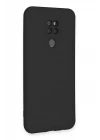 General Mobile GM 20 Kılıf Nano içi Kadife Silikon - Siyah