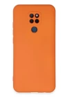 General Mobile GM 20 Kılıf Nano içi Kadife Silikon - Turuncu