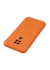 General Mobile GM 20 Kılıf Nano içi Kadife Silikon - Turuncu