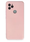 General Mobile GM 21 Kılıf Nano içi Kadife Silikon - Pudra