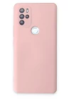 General Mobile GM 21 Pro Kılıf Nano içi Kadife Silikon - Pudra