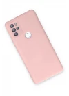 General Mobile GM 21 Pro Kılıf Nano içi Kadife Silikon - Pudra