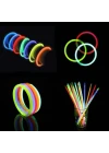 Glow Fosforlu Neon Bileklik 50 Adet