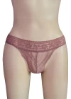H2731 Bikini Bel Şerit Bant Ön Dantel Arka Tül