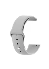 Huawei GT4 41mm 18mm Klasik Kordon - Açık Gri