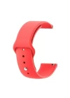 Huawei GT4 41mm 18mm Klasik Kordon - Kırmızı