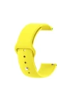 Huawei GT4 41mm 18mm Klasik Kordon - Sarı