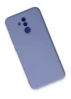 Huawei Mate 20 Lite Kılıf Nano içi Kadife Silikon - Lila