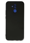 Huawei Mate 20 Lite Kılıf Nano içi Kadife Silikon - Siyah