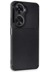 Huawei Nova 12 SE Kılıf Auto Focus Karbon Kapak - Siyah