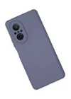 Huawei Nova 9 SE Kılıf Nano içi Kadife Silikon - Gri