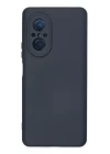 Huawei Nova 9 SE Kılıf Nano içi Kadife Silikon - Lacivert