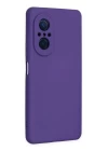 Huawei Nova 9 SE Kılıf Nano içi Kadife Silikon - Mor