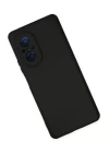 Huawei Nova 9 SE Kılıf Nano içi Kadife Silikon - Siyah