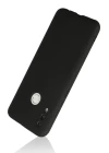 Huawei P Smart 2019 Kılıf First Silikon - Siyah