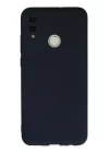 Huawei P Smart 2019 Kılıf Nano içi Kadife Silikon - Lacivert
