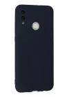 Huawei P Smart 2019 Kılıf Nano içi Kadife Silikon - Lacivert