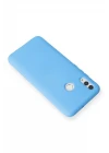 Huawei P Smart 2019 Kılıf Nano içi Kadife Silikon - Mavi