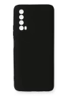 Huawei P Smart 2021 Kılıf First Silikon - Siyah