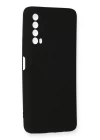 Huawei P Smart 2021 Kılıf First Silikon - Siyah