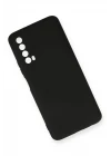 Huawei P Smart 2021 Kılıf Nano içi Kadife Silikon - Siyah