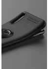 Huawei P Smart S Kılıf Range Yüzüklü Silikon - Siyah