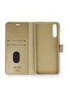 Huawei P Smart S Kılıf Trend S Plus Kapaklı Kılıf - Gold