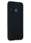 Huawei P20 Lite Kılıf Nano içi Kadife Silikon - Lacivert