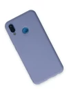 Huawei P20 Lite Kılıf Nano içi Kadife Silikon - Lila