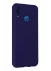 Huawei P20 Lite Kılıf Nano içi Kadife Silikon - Mor