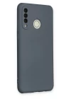Huawei P30 Lite Kılıf Nano içi Kadife Silikon - Gri