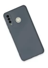 Huawei P30 Lite Kılıf Nano içi Kadife Silikon - Gri