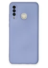 Huawei P30 Lite Kılıf Nano içi Kadife Silikon - Lila