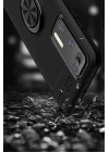 Huawei P40 Kılıf Range Yüzüklü Silikon - Siyah