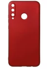 Huawei P40 Lite E Kılıf First Silikon - Bordo